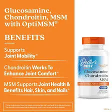 Doctor’s Best Glucosamine Chondroitin MSM with OptiMSM